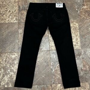 True Religion Skinny Black Men’s Jeans Sz 38x32